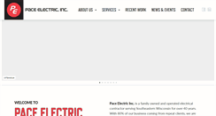 Desktop Screenshot of paceelectricinc.com